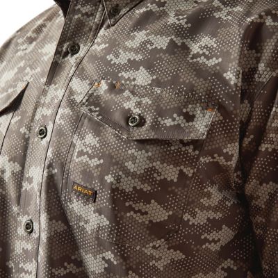 Image showing  Men's VentTEK DuraStretch Rebar Made Tough Short-Sleeve Work Shirt