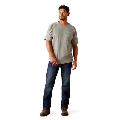 Image showing  Men's Rebar Cotton Strong Groundbreaker Graphic Crew Neck Short-Sleeve T-Shirt