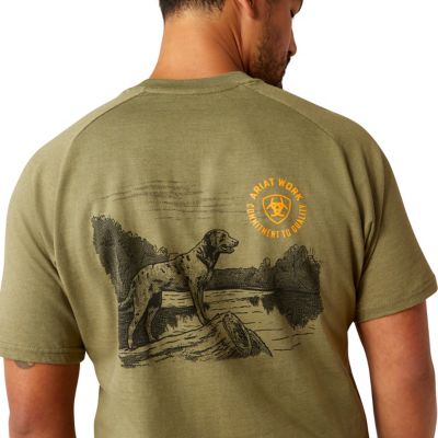 Image showing  Men's Rebar Cotton Strong Buddy Graphic Crew Neck Short-Sleeve T-Shirt