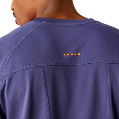 Image showing  Men's Rebar Heat Fighter Crew Neck Long-Sleeve T-Shirt