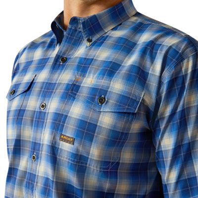 Image showing 3 th Ariat Men's VentTEK DuraStretch Rebar Made Tough Short-Sleeve Work Shirt