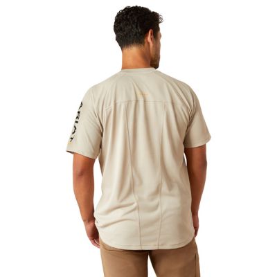 Image showing  Men's Rebar Heat Fighter Crew Neck Short-Sleeve T-Shirt