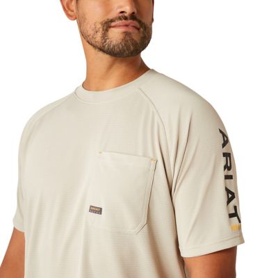 Image showing  Men's Rebar Heat Fighter Crew Neck Short-Sleeve T-Shirt