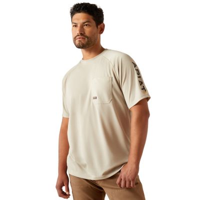 Ariat Men's Rebar Heat Fighter Crew Neck Short-Sleeve T-Shirt