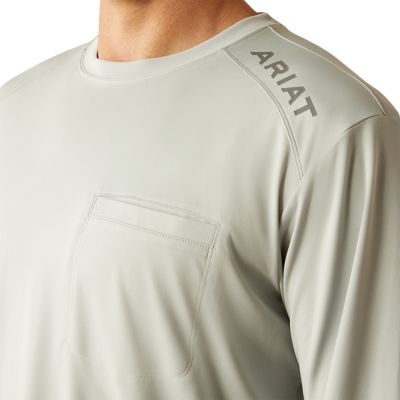 Image showing  Men's Rebar Sunblocker Crew Neck Long-Sleeve T-Shirt