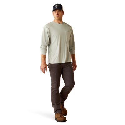 Image showing  Men's Rebar Sunblocker Crew Neck Long-Sleeve T-Shirt