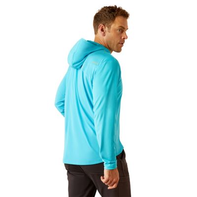 Image showing  Men's Rebar Sunblocker Craft Hooded Long-Sleeve T-Shirt