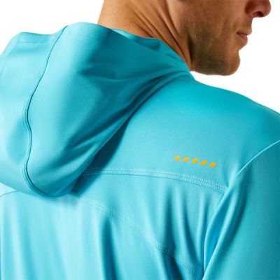 Image showing  Men's Rebar Sunblocker Craft Hooded Long-Sleeve T-Shirt