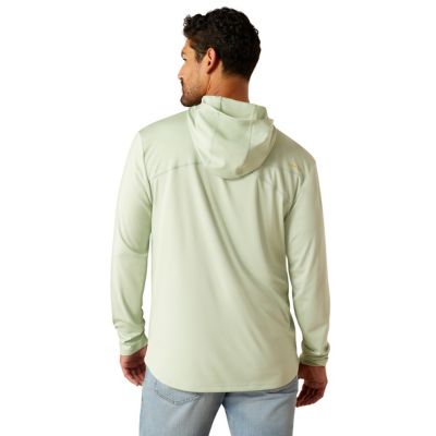 Image showing  Men's Rebar Sunblocker Craft Hooded Long-Sleeve T-Shirt