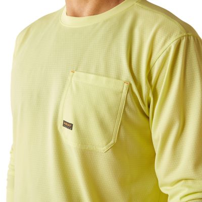 Image showing 3 th Ariat Men's Rebar Heat Fighter Staple Long Sleeve T-Shirt