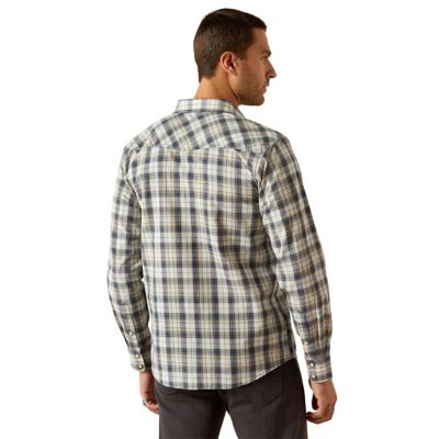 Image showing 1 th Ariat Men's Retro Hampton Western Long-Sleeve Button-Down Shirt