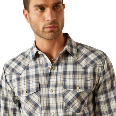 Image showing 2 th Ariat Men's Retro Hampton Western Long-Sleeve Button-Down Shirt