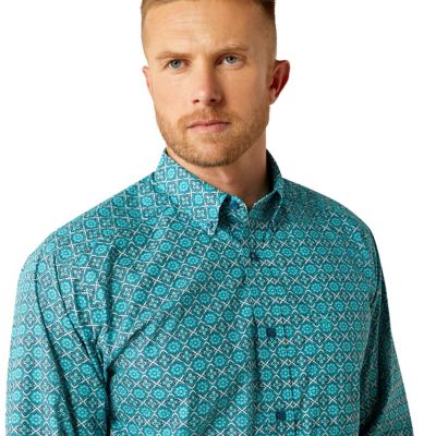 Image showing  Men's Casual Series Jordy Classic Fit Western Long-Sleeve Button-Down Shirt