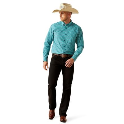 Image showing  Men's Casual Series Jordy Classic Fit Western Long-Sleeve Button-Down Shirt