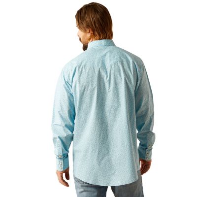 Image showing  Men's Casual Series Folke Classic Fit Western Long-Sleeve Button-Down Shirt
