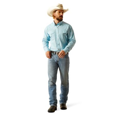 Image showing  Men's Casual Series Folke Classic Fit Western Long-Sleeve Button-Down Shirt