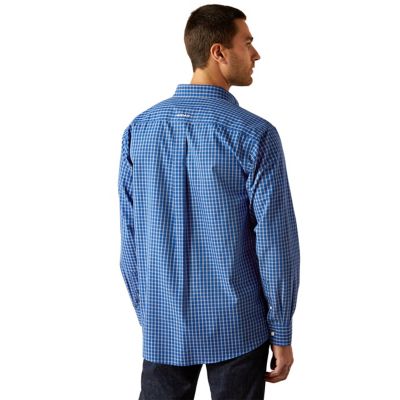 Image showing  Men's Casual Series Wrinkle-Free Blair Classic Fit Western Long-Sleeve Button-Down Shirt