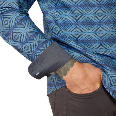Image showing  Men's McKay Modern Fit Western Long-Sleeve Button-Down Shirt