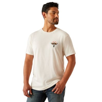 Image showing 1 th Ariat Men's Mexicali Graphic Crew Neck Short-Sleeve T-Shirt