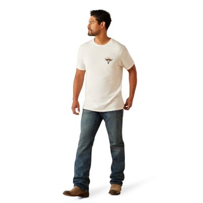 Image showing 4 th Ariat Men's Mexicali Graphic Crew Neck Short-Sleeve T-Shirt