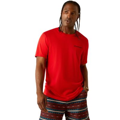 Image showing  Men's Proud Farmer Graphic Crew Neck Short-Sleeve T-Shirt