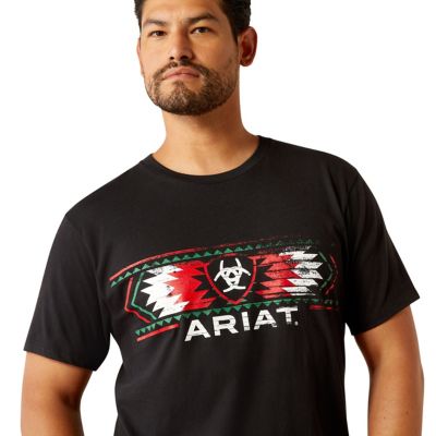 Image showing  Men's Southwestern Mexico Graphic Crew Neck Short-Sleeve T-Shirt