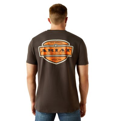Ariat Men's Ol' Style Lockup Crew Neck Short-Sleeve T-Shirt