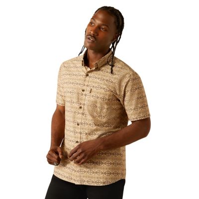 Image showing  Men's Merritt Modern Fit Western Short-Sleeve Button-Down Shirt