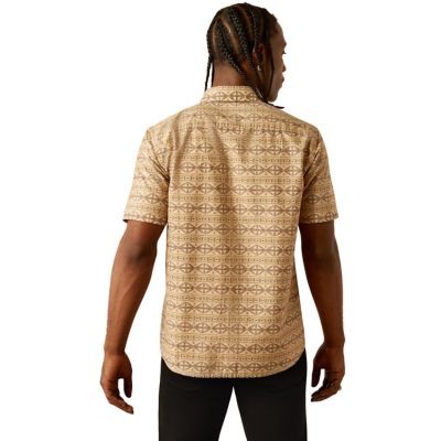 Image showing 1 th Ariat Men's Merritt Modern Fit Western Short-Sleeve Button-Down Shirt
