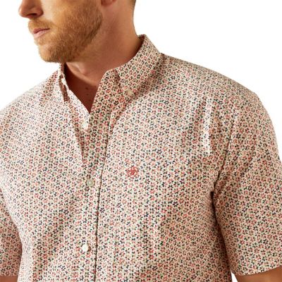 Image showing  Men's Casual Series Chapman Classic Fit Western Short-Sleeve Button-Down Shirt