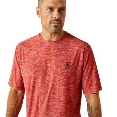 Image showing  Men's Thematic Logo Charger Graphic Crew Neck Short-Sleeve T-Shirt