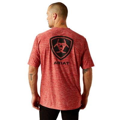 Ariat Men's Thematic Logo Charger Graphic Crew Neck Short-Sleeve T-Shirt