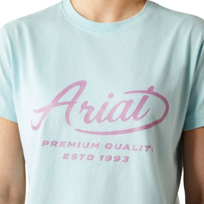 Image showing  Women's Rebar Cotton Strong Worldwide Graphic Crew Neck Short-Sleeve T-Shirt