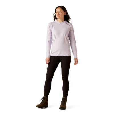 Image showing  Women's Rebar Sunblocker Hooded Long-Sleeve T-Shirt
