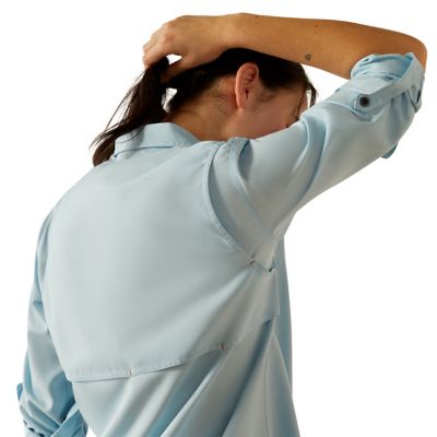 Image showing  Women's Made Tough VentTEK Durastretch Collared Long-Sleeve Work Shirt