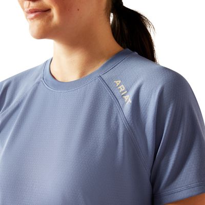 Image showing 2 th Ariat Women's Rebar Heat Fighter Essential Short Sleeve T-Shirt