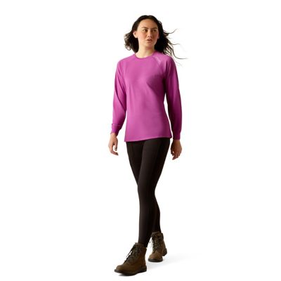 Image showing 4 th Ariat Women's Rebar Heat Fighter Essential Long Sleeve T-Shirt