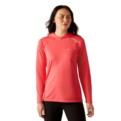 Ariat Women's Rebar Sunblocker Hooded Long-Sleeve T-Shirt