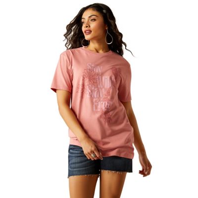 Ariat Women's Stay Wild Graphic Crew Neck Short-Sleeve T-Shirt