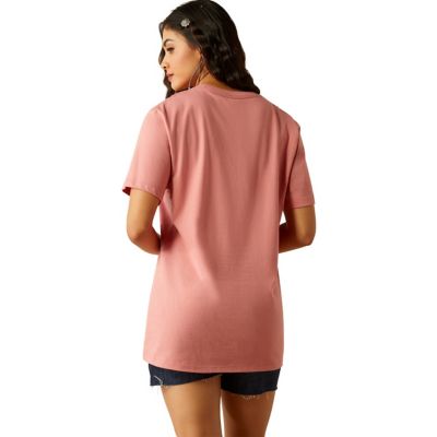 Image showing  Women's Stay Wild Graphic Crew Neck Short-Sleeve T-Shirt