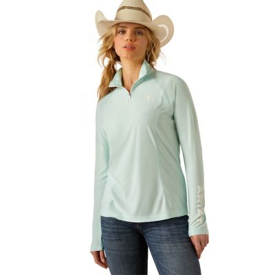 Ariat Women's Laguna 1/4 Zip Long Sleeve Top