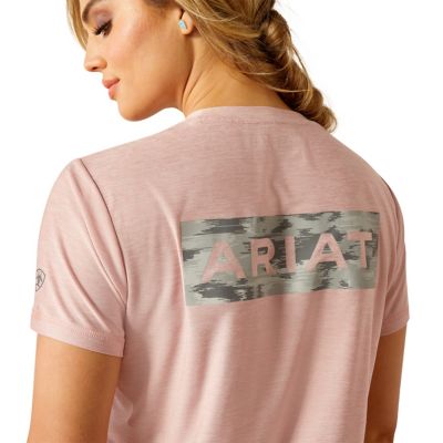 Image showing 2 th Ariat Women's Laguna Back Logo Short Sleeve T-Shirt