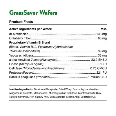 Image showing  GrassSaver Chewable Wafers for Dogs, 300 ct.