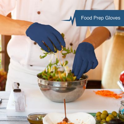 Image showing  Nitrile Exam Latex Free & Powder Free Gloves - Box of 50 Gloves