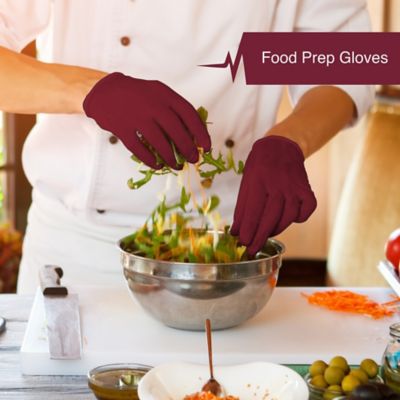 Image showing  Nitrile Exam Latex Free & Powder Free Gloves - Box of 100 Gloves