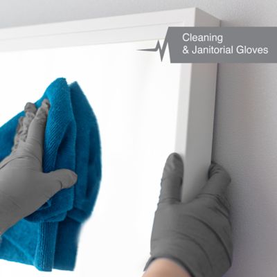 Image showing  Nitrile Exam Latex Free & Powder Free Gloves - Box of 100 Gloves