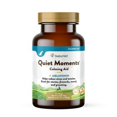 NaturVet Quiet Moments Calming Aid Plus 