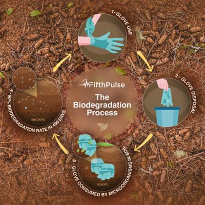 Image showing  Disposable Nitrile Gloves, 3 Mil Medical Exam Gloves - 150 Count