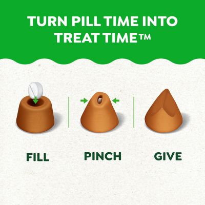 Image showing  Pill Pockets Chicken Flavor Pill Hiding Treats for Dogs