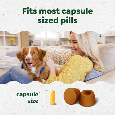 Image showing  Pill Pockets Chicken Flavor Pill Hiding Treats for Dogs